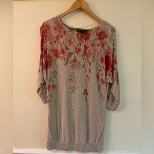 Lightweight long sweater / sweater dress